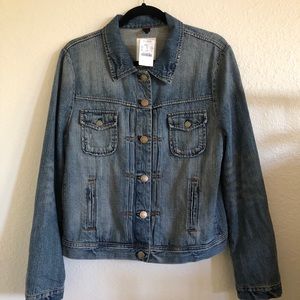NWT J Crew Denim Button Down Shirt